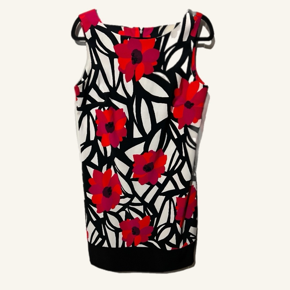 ALYX Dress with Vibrant Floral Pattern size 10 Modest office career